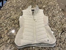 NWOT Joules Puffer Vest Ivory Women s Size 2