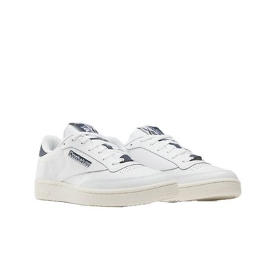 Reebok Men Club C 85 Sneaker White/East Coast Blue/Chalk Size 7
