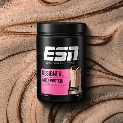 ESN Designer Whey Protein - Dark Cookies & Cream - 908 g- MHD 31.03.2027