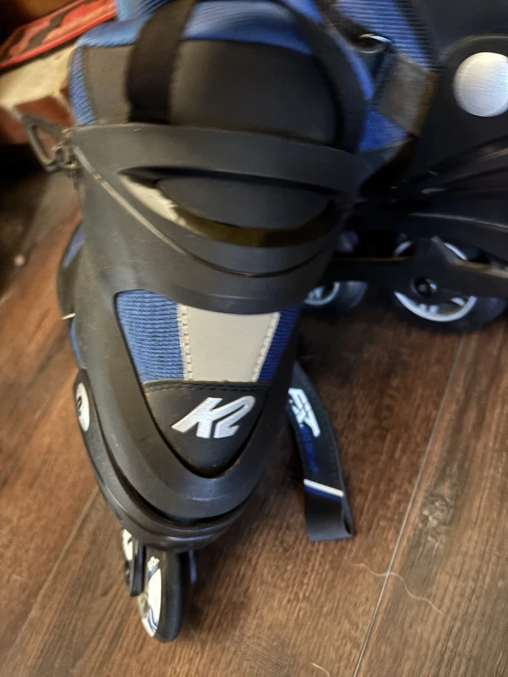 K2 Fit 80 Boa Rollerblade US size 8.5 Women’s Helmet And Knee, Wrist, Elbow M-L - Image 3 of 4