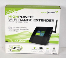 Amped Wireless HIGHPOWER TAP100 IEEE 802.11n 54 Mbit/s Wireless Range Extender -