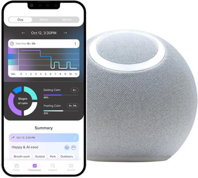 Reflect Orb: Use Biofeedback to Help with Relaxation | Calming Tangible Exper