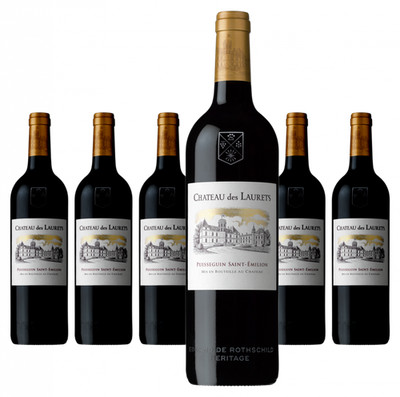 6 x Baron Edmond de Rothschild Château des Laurets   2019