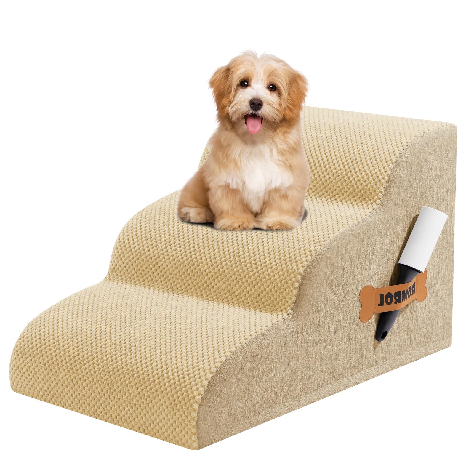 3-Tier Dog Stairs for Bed and Couch - 13.5