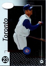 Jose Cruz Jr. 2002 Leaf Certified #13 Toronto Blue Jays