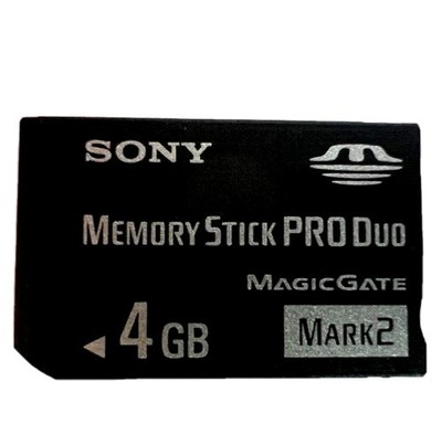 Sony 4GB - Mark2 Memory Stick Pro Duo Magic Gate Memory card