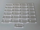 GI Joe Figure Stands Small Joes Clear Stands for 3.75 inch figures