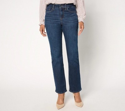 NYDJ Petite Straight Leg Jeans With Cool Embrace Northbridge 4 New