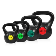 Fitvids Kettlebell Sets Piece Strength Training KettleBells Weight Set