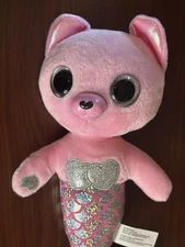 Zuru Pets Alive Furmaid Series 1 Pink & Silver Light Up Plush Toy w/Sounds VGC