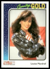 Louise Mandrell 1992 Sterling Country Gold #82 Music Trading Card CMA