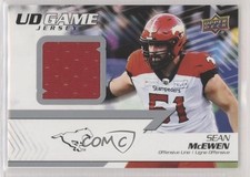 2022 Upper Deck CFL UD Game Jersey Sean McEwen #UD-SM 0n8