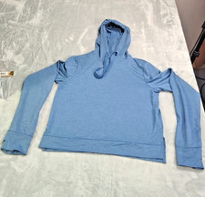 All In Motion Hooded Sweatshirt Pullover Womens Size XS Blue Lightweight