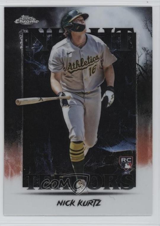 2025 Topps Chrome Update Night Terrors Nick Kurtz #NT-5 15sd
