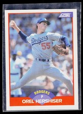 1989 Score #370 Orel Hershiser