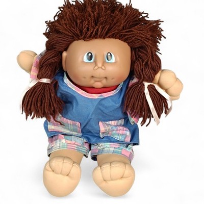 Simba Kohlkopf Puppe  Cabbage Stoffpuppe ca 32cm vintage