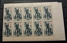 Croix-Rouge Carnet  N° 2004 / Neuf*/ 1955 ( Adhérence )VOIR DESCRIPTIF