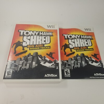 Tony Hawk Shred Nintendo Wii Video Game Complete