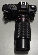 Canon T50 Camera with Abinar ADG 80-200 mm 1:3.9 for parts