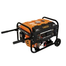Tragbarer Benzingenerator 3300 W, 7 PS, 12 l Tank, 4-Takt-Elektroschl&uuml;sselstart