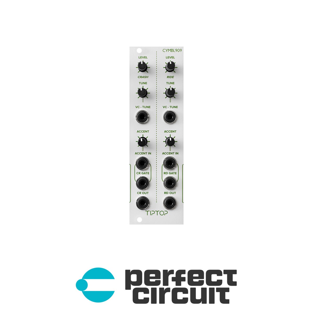 DTM・DAW Tiptop Audio HATS909 Tiptop Audio HATS909 Hi Hat Eurorack Drum Module (Black