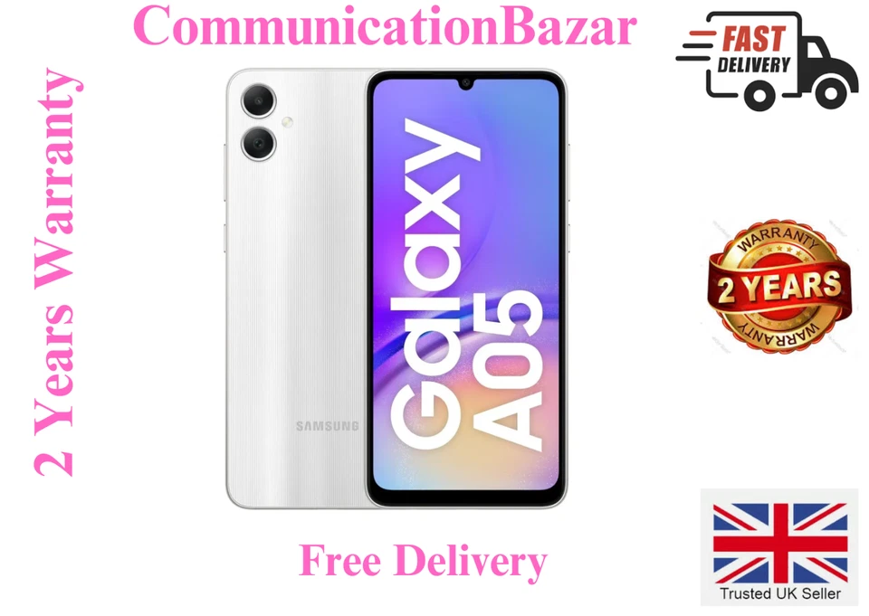 New Samsung Galaxy A05 64GB 4G 2024 D/S Android SmartPhone Unlocked Sealed - Image 2 of 4