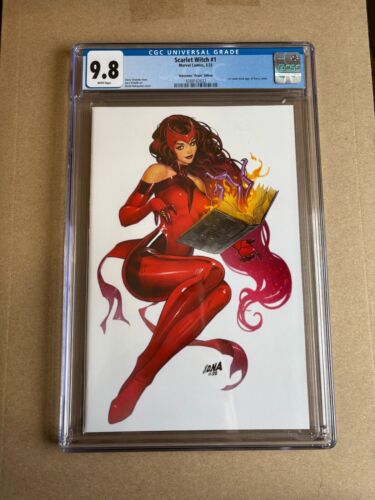 Cómics Illuminati de Bruja Escarlata #1 CGC 9,8 excl. Virgen Nakayama (Marvel 2023)