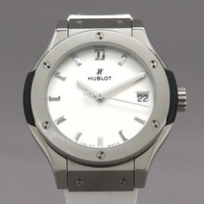 Hublot Classic Fusion Titanium Opalin 33mm 581.NX.2611.RX Ladies Watch #F-310