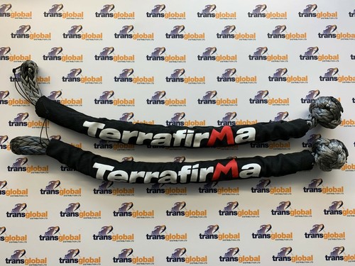 11mm Synthetic Soft Off Road Recovery Shackle 9000Kg Load x2 Terrafirma TF3310 - Picture 2 of 2