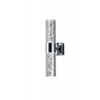 Led Wand Spot Lampe Strahler Leuchte Chrom Up & Down Beleuchtung Wohn Zimmer