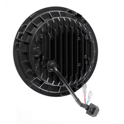 Fari LED 7" pollici DRL segnale di svolta ambra hi lo per Cafe Racer Chopper Criuser - Foto 11 di 12