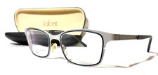 Jean Lafont, Paris France, Norman 205 eyeglass frames 52-18-139 Silver metal