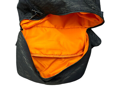 Lululemon City Adventurer Backpack 17L Black With Orange  display picture 1