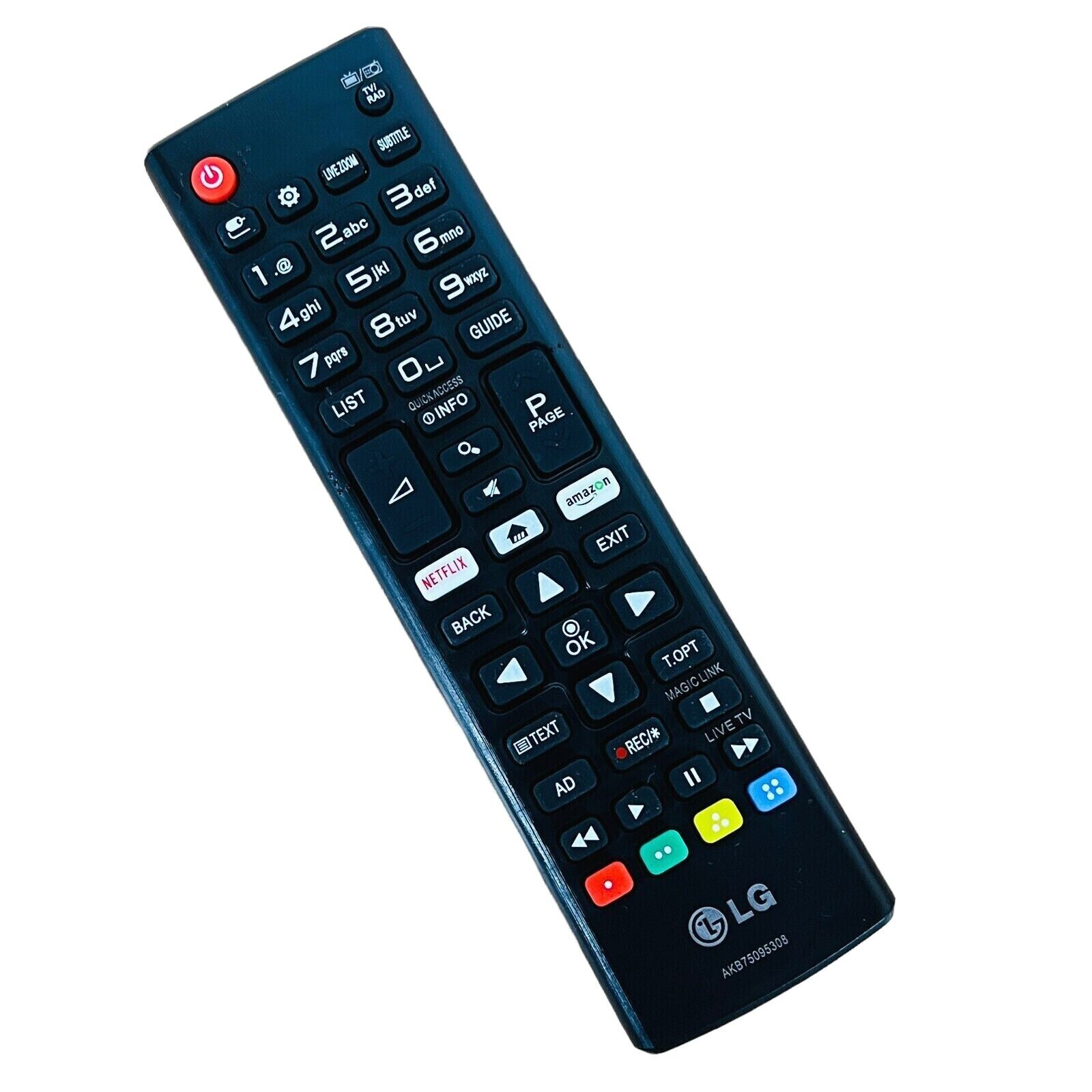 LG AKB75095308 TV Remote Control For 43UJ6309 55UK64 Black - Has Been Tested