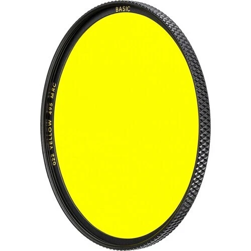 B+W #495/022 Yellow MRC Basic Filter (40.5mm) 66-1102635