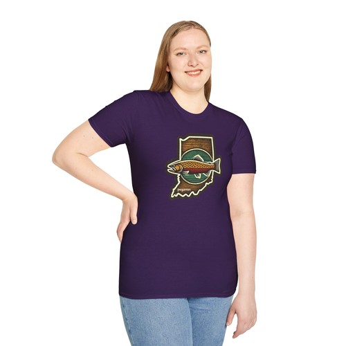 Pegasus Indiana Brown Trout T-Shirt - Picture 19 of 19