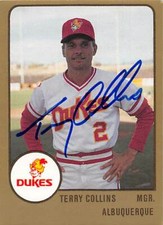 Terry Collins autographed Baseball Card 1988 ProCards Minor League #270