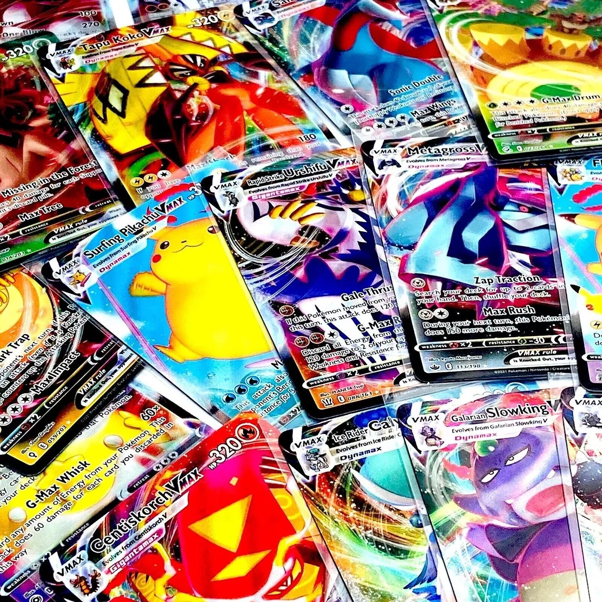 Compra online de Cartas pokémon brilhantes vstar gx ex vmax v mega