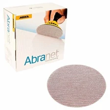 Mirka 9A-241-080 6-Inch 80 Grit Mesh Abrasive Dust Free Sanding Discs, Box...
