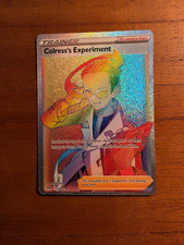 Colress’s Experiment Secret Rainbow Rare 205/196 Lost Origin NM Pokemon Card