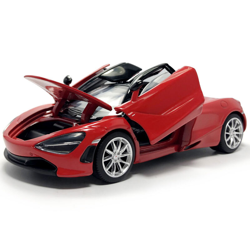 1:32 McLaren 720S Toy Car Diecast Model Car Boys Toys Pull Back Vehicle Red