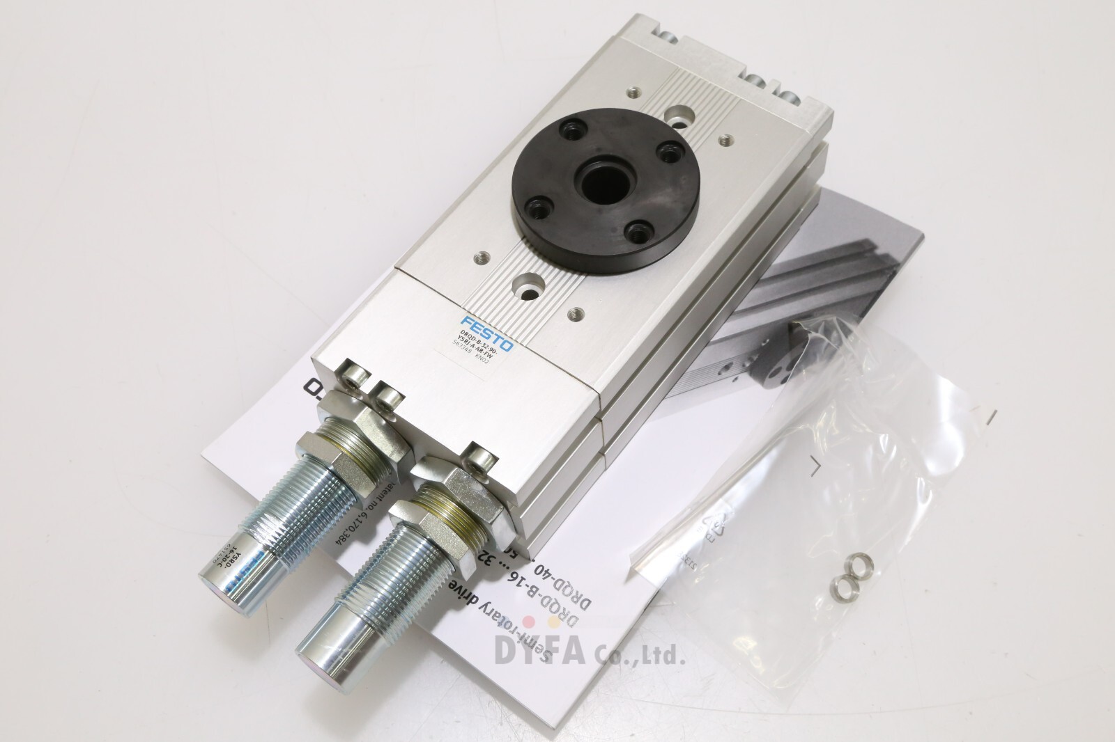 FESTO NIB DRQD-B-32-90-YSRJ-A-AR-FW Rotary Table Cylinder CYL-ROT-I-209=9S33