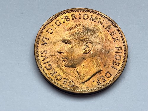 1950 GEORGE VI PROOF PENNY Bronze 9.45 g ⌀ 30.8 mm KM# 869, Sp# 4117 - Picture 4 of 5