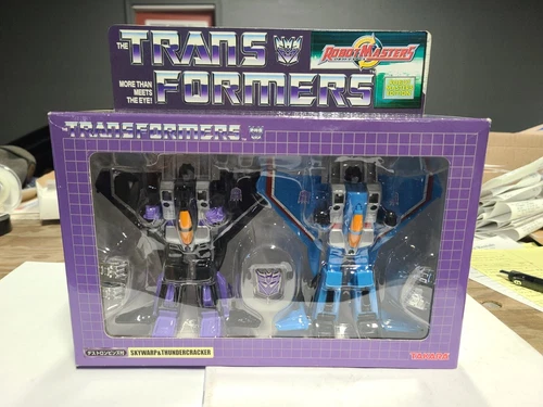 Transformers Robot Masters Skywarp & Thundercracker Takara MISB                 