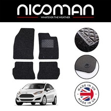Ford Fiesta Mk6 2002-2008 Genuine Deluxe Fitted Car Floor Mats Black Set Ford Fiesta Mk6 2002-2008 Genuine Deluxe Fitted Car Floor Mats Black Set
