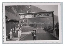 Fusch an der Großglocknerstraße 1939 - Road Toll Car - Old Photo 1930s