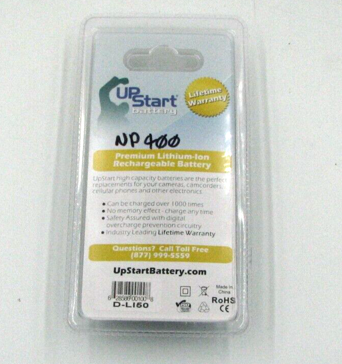 UPSTART DLi50 Battery for Pentax K20D, Sigma SD15, Samsung GX-10
