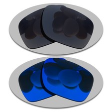 Grey Black Deep Blue Polarized Lenses Replacement For-Vonzipper Elmore