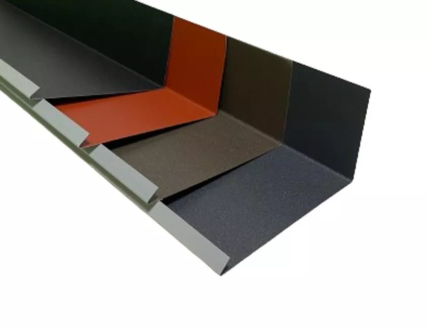 1 m Roofart Wandanschlußblech Wandanschlussblech Zuschnitt 25 cm