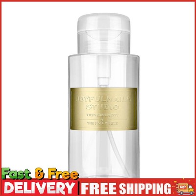 150/300ml Push Down Leer Pumpspender Alkohol Make-up Maniküre Flasche